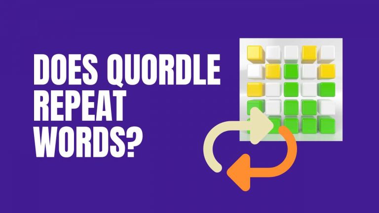 Does Quordle Repeat Words?