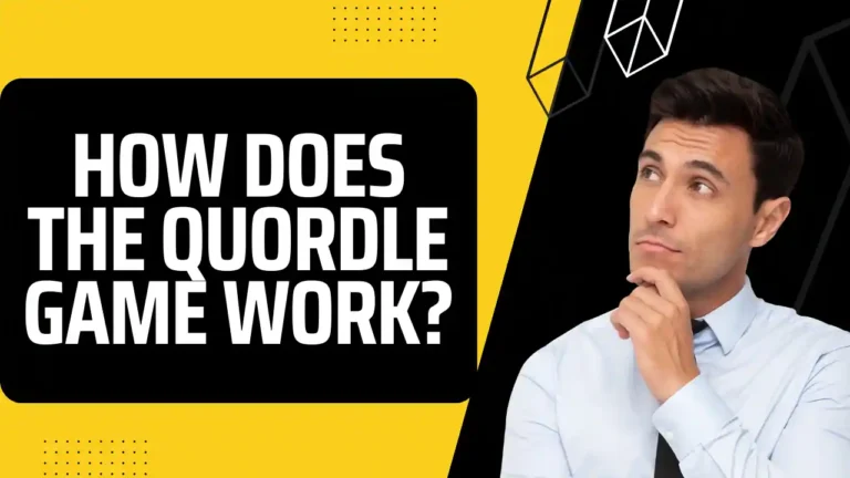 How does the quordle game work?