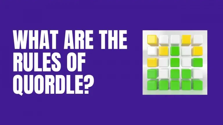 What Are The Rules Of Quordle?